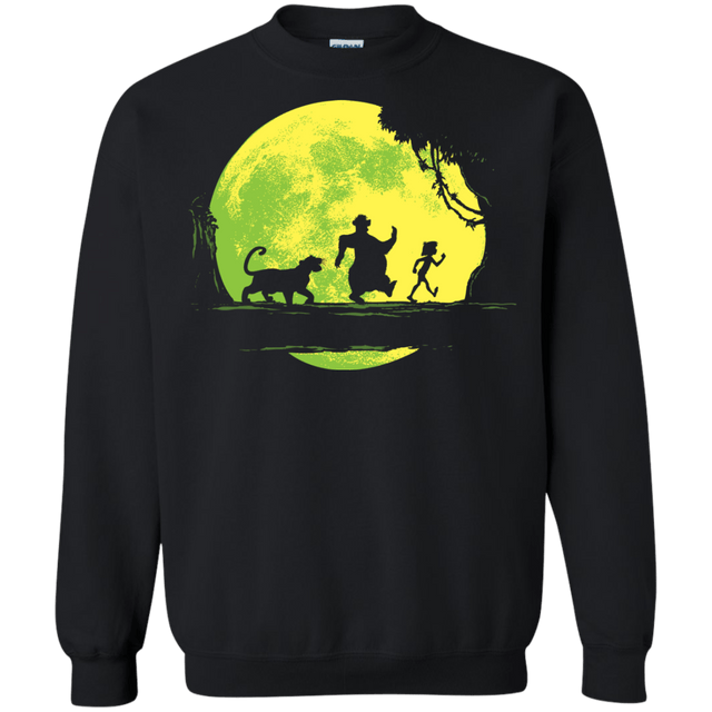 Sweatshirts Black / S Jungle Moonwalk Crewneck Sweatshirt