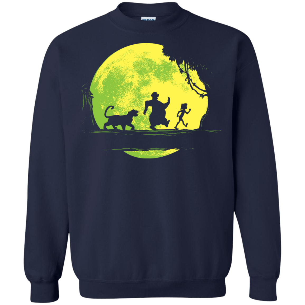 Sweatshirts Navy / S Jungle Moonwalk Crewneck Sweatshirt