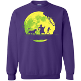 Sweatshirts Purple / S Jungle Moonwalk Crewneck Sweatshirt