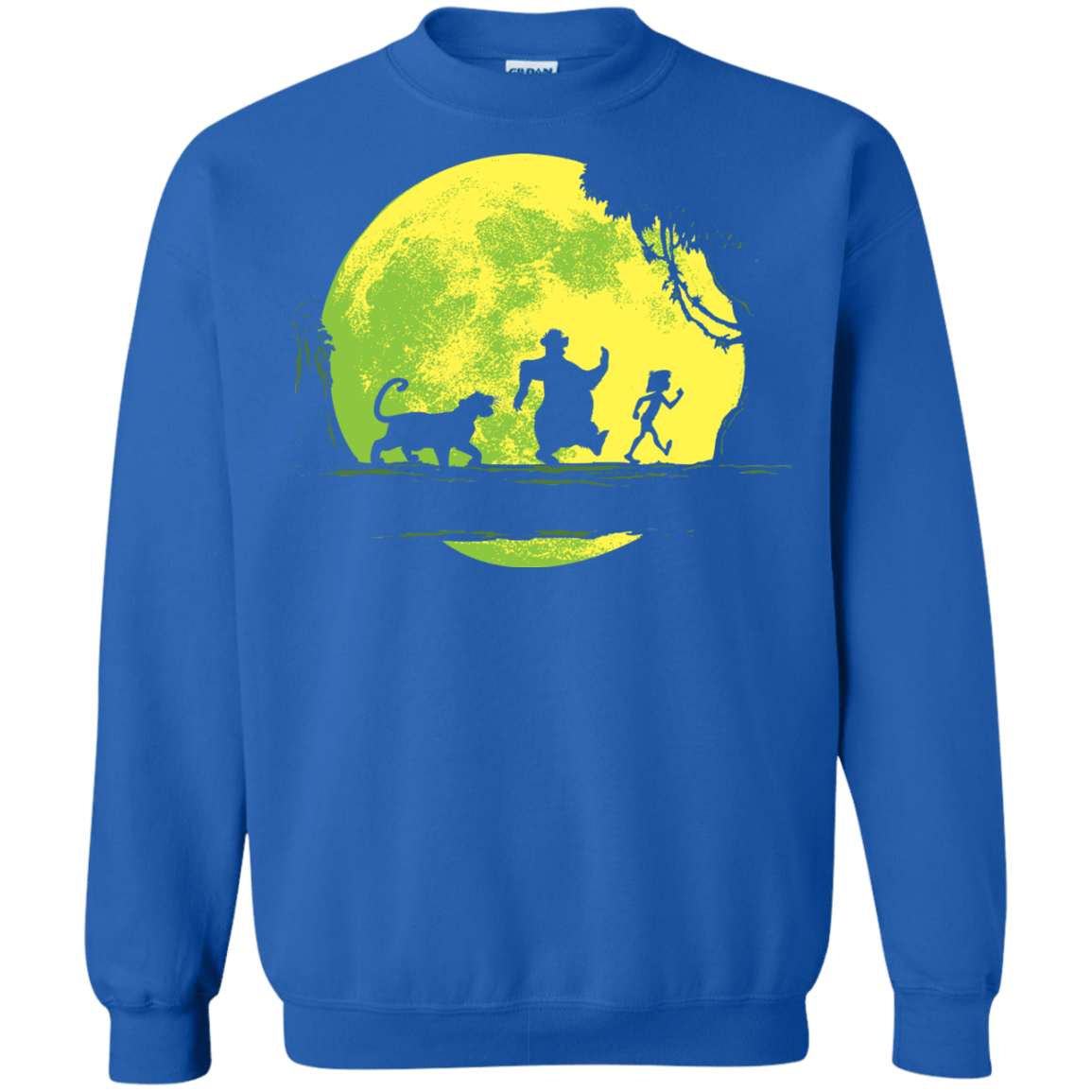 Sweatshirts Royal / S Jungle Moonwalk Crewneck Sweatshirt