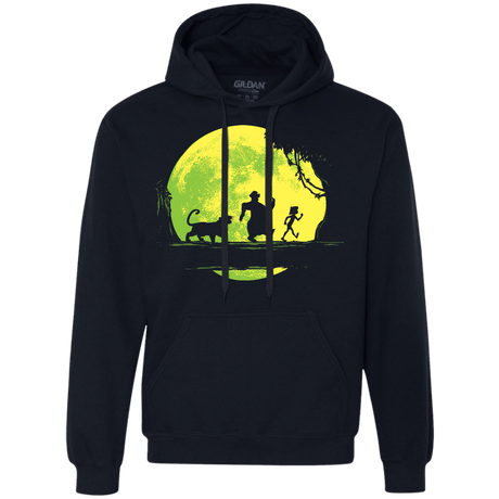 Sweatshirts Navy / S Jungle Moonwalk Premium Fleece Hoodie