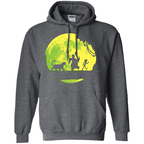 Sweatshirts Dark Heather / S Jungle Moonwalk Pullover Hoodie