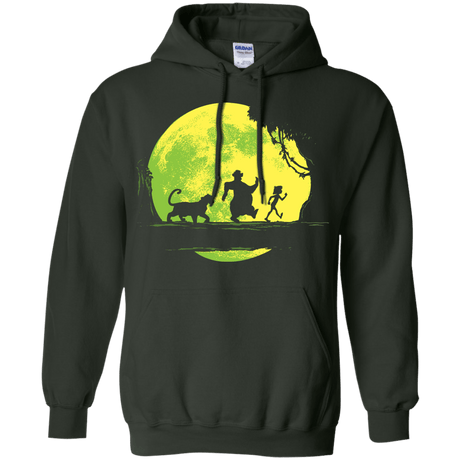 Sweatshirts Forest Green / S Jungle Moonwalk Pullover Hoodie