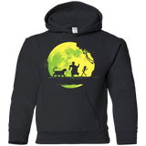 Sweatshirts Black / YS Jungle Moonwalk Youth Hoodie
