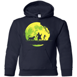 Sweatshirts Navy / YS Jungle Moonwalk Youth Hoodie