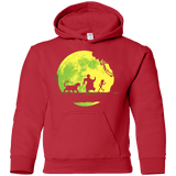 Sweatshirts Red / YS Jungle Moonwalk Youth Hoodie