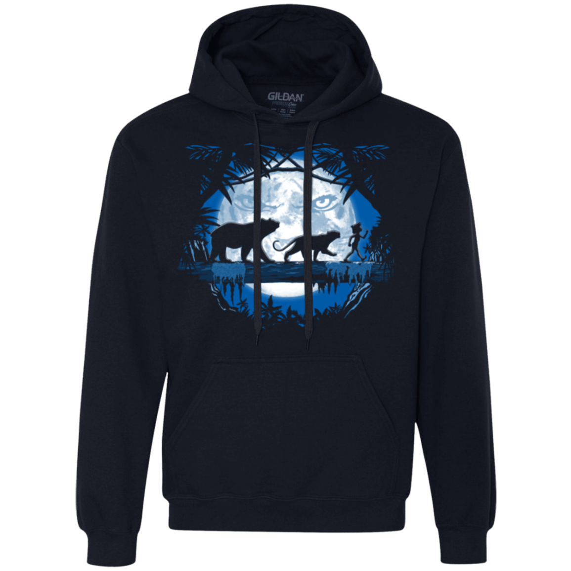 Sweatshirts Navy / Small Jungle Pals Premium Fleece Hoodie