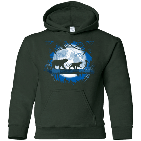 Sweatshirts Forest Green / YS Jungle Pals Youth Hoodie