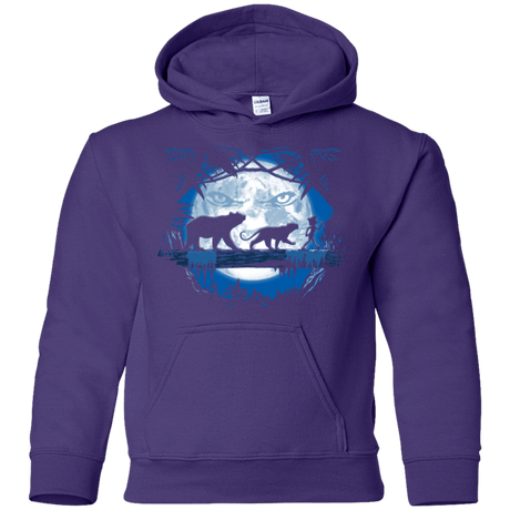 Sweatshirts Purple / YS Jungle Pals Youth Hoodie