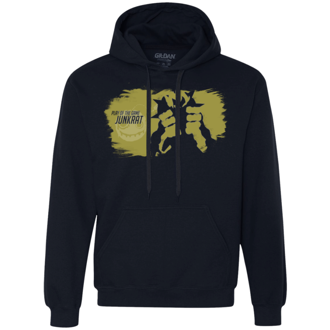 Sweatshirts Navy / Small Junkrat Base Premium Fleece Hoodie