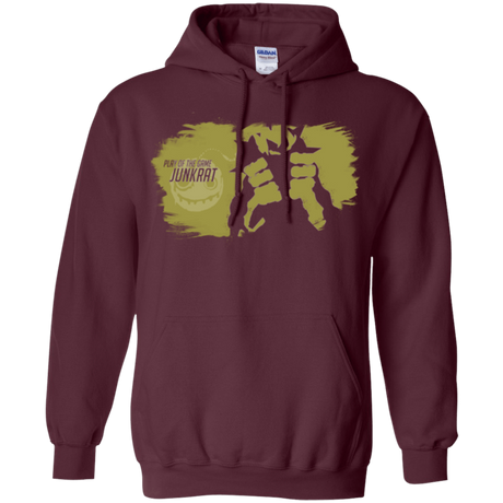 Sweatshirts Maroon / Small Junkrat Base Pullover Hoodie