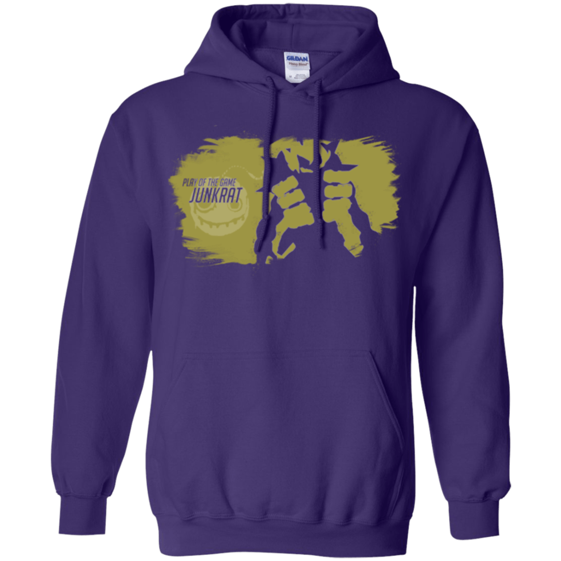 Sweatshirts Purple / Small Junkrat Base Pullover Hoodie