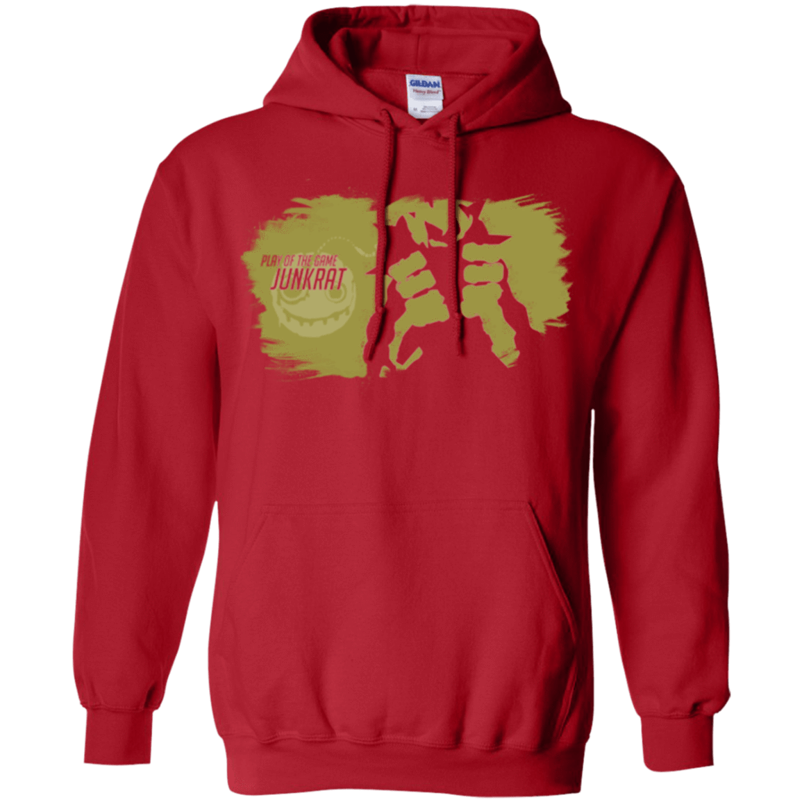 Sweatshirts Red / Small Junkrat Base Pullover Hoodie