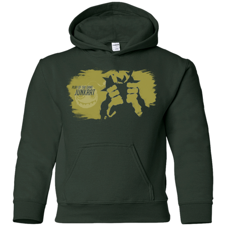 Sweatshirts Forest Green / YS Junkrat Base Youth Hoodie