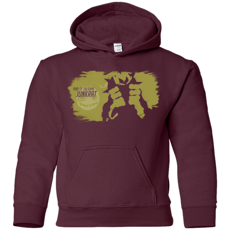 Sweatshirts Maroon / YS Junkrat Base Youth Hoodie