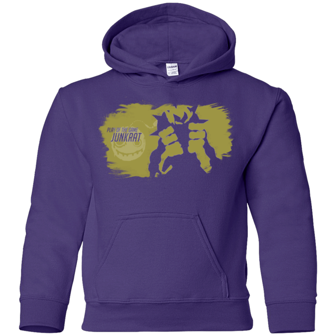Sweatshirts Purple / YS Junkrat Base Youth Hoodie