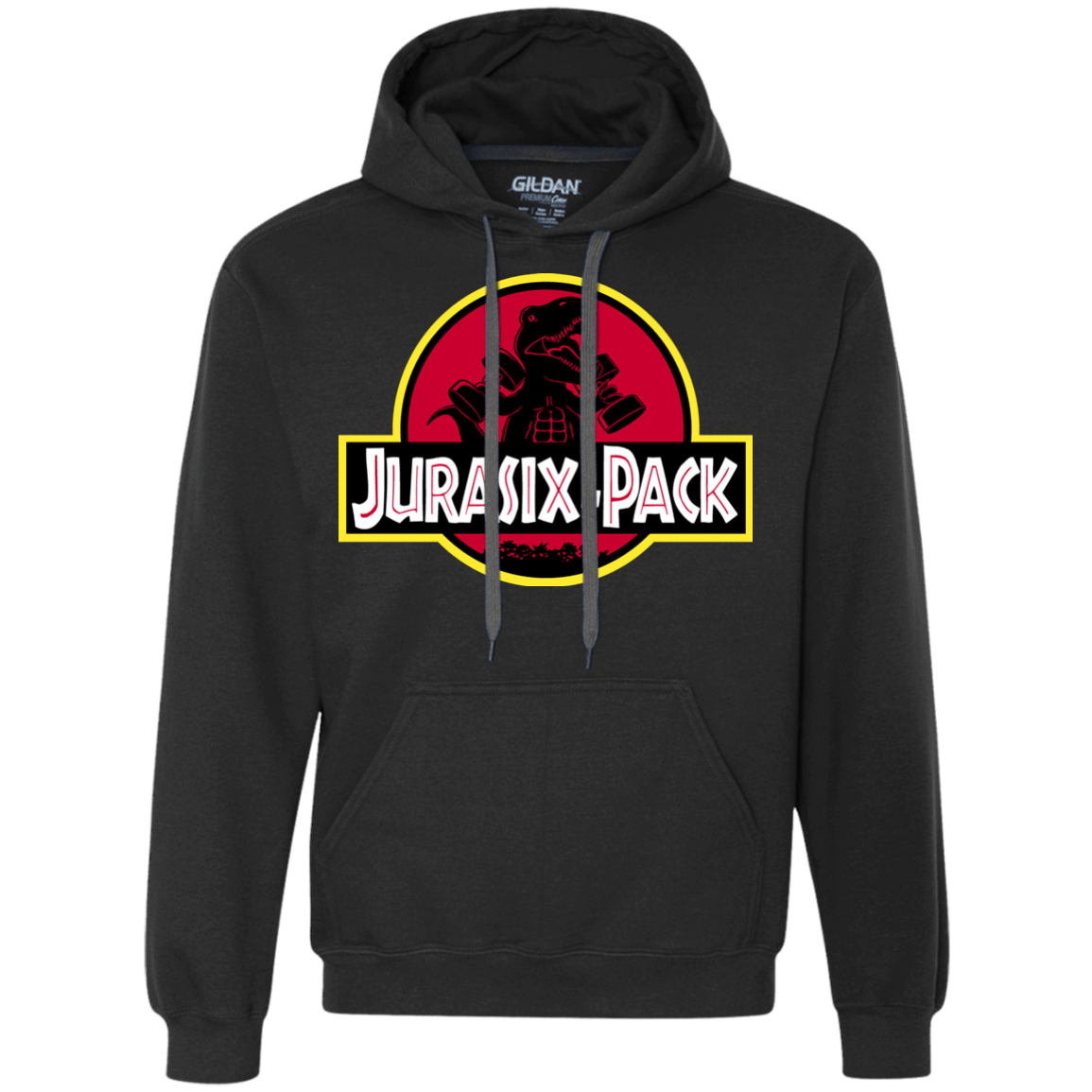 Sweatshirts Black / S Jurasix-Pack Premium Fleece Hoodie