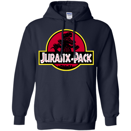 Sweatshirts Navy / S Jurasix-Pack Pullover Hoodie