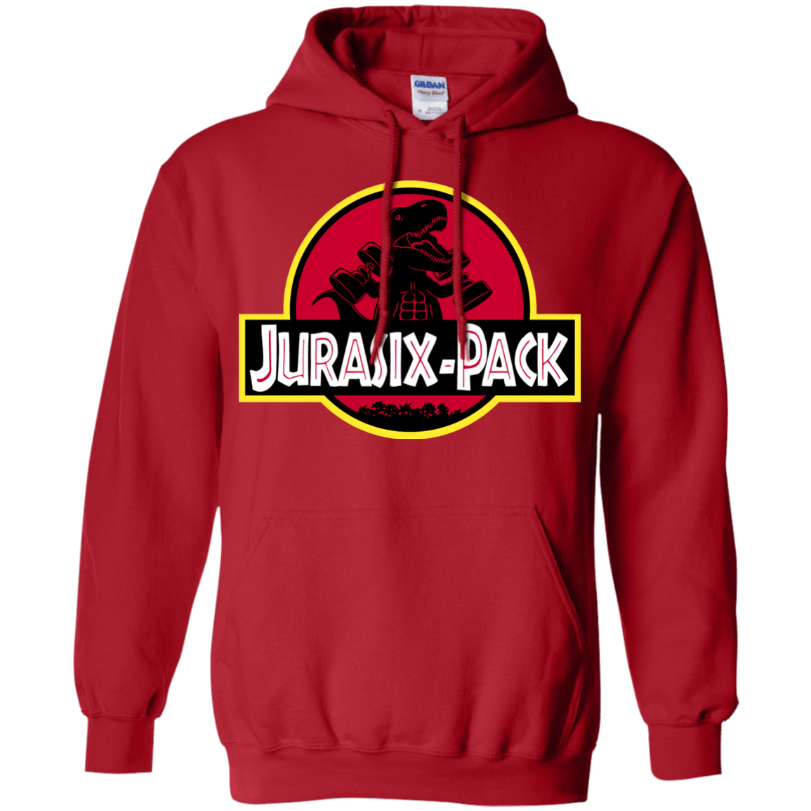 Sweatshirts Red / S Jurasix-Pack Pullover Hoodie