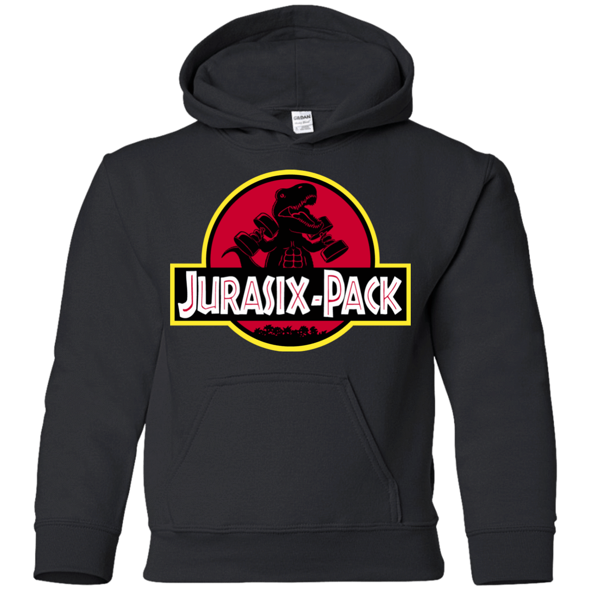 Sweatshirts Black / YS Jurasix-Pack Youth Hoodie