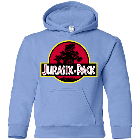 Sweatshirts Carolina Blue / YS Jurasix-Pack Youth Hoodie