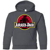 Sweatshirts Charcoal / YS Jurasix-Pack Youth Hoodie