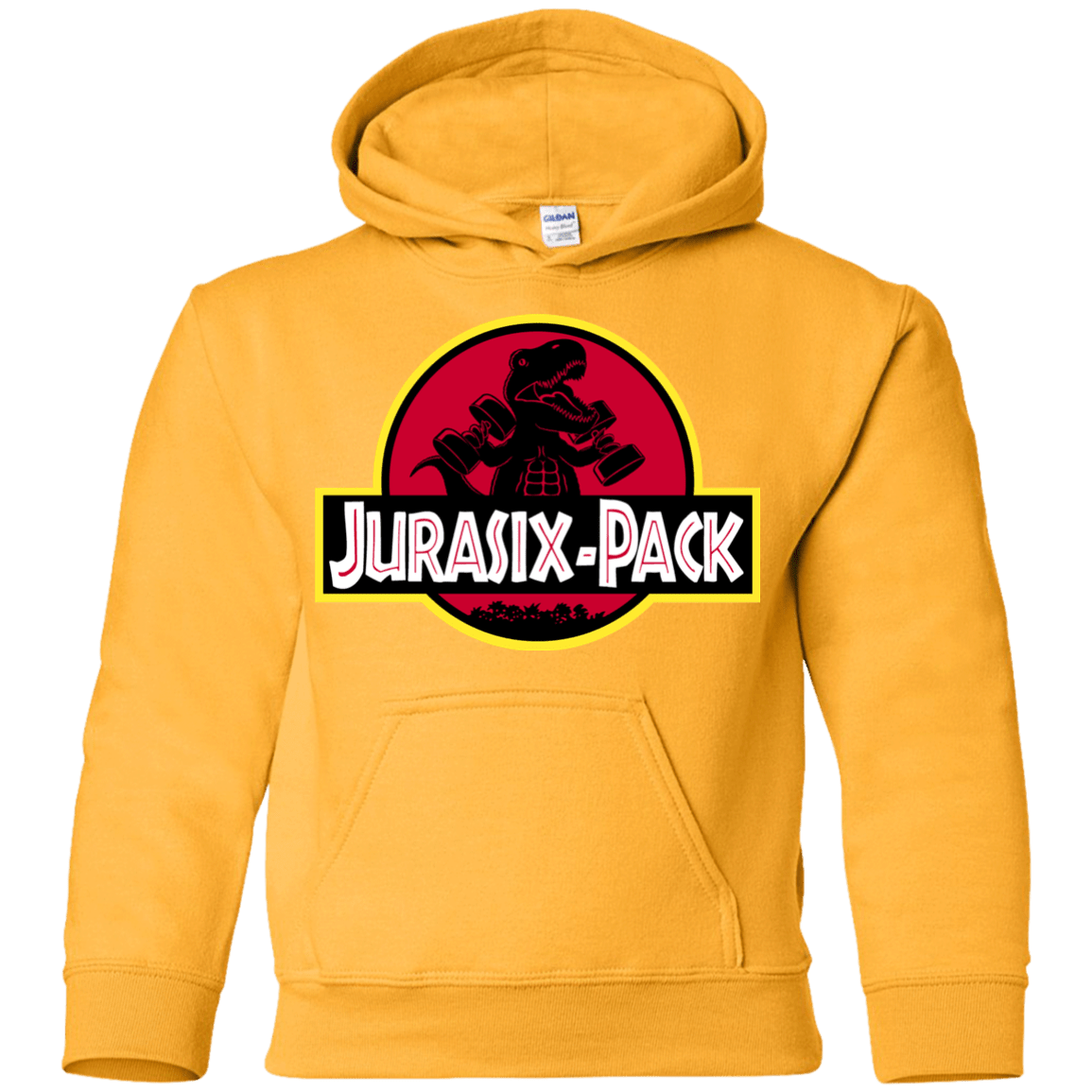 Sweatshirts Gold / YS Jurasix-Pack Youth Hoodie