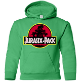 Sweatshirts Irish Green / YS Jurasix-Pack Youth Hoodie