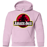 Sweatshirts Light Pink / YS Jurasix-Pack Youth Hoodie