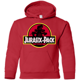 Sweatshirts Red / YS Jurasix-Pack Youth Hoodie