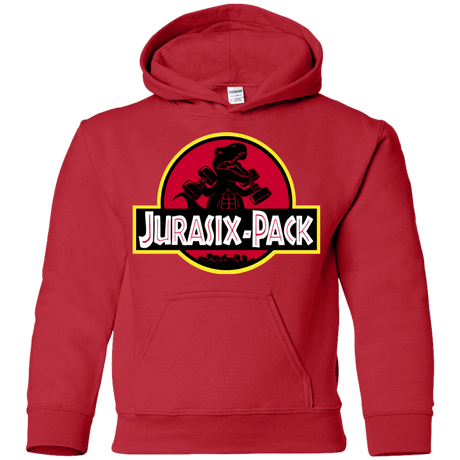 Sweatshirts Red / YS Jurasix-Pack Youth Hoodie