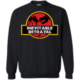 Sweatshirts Black / Small JURASSIC BETRAYAL Crewneck Sweatshirt