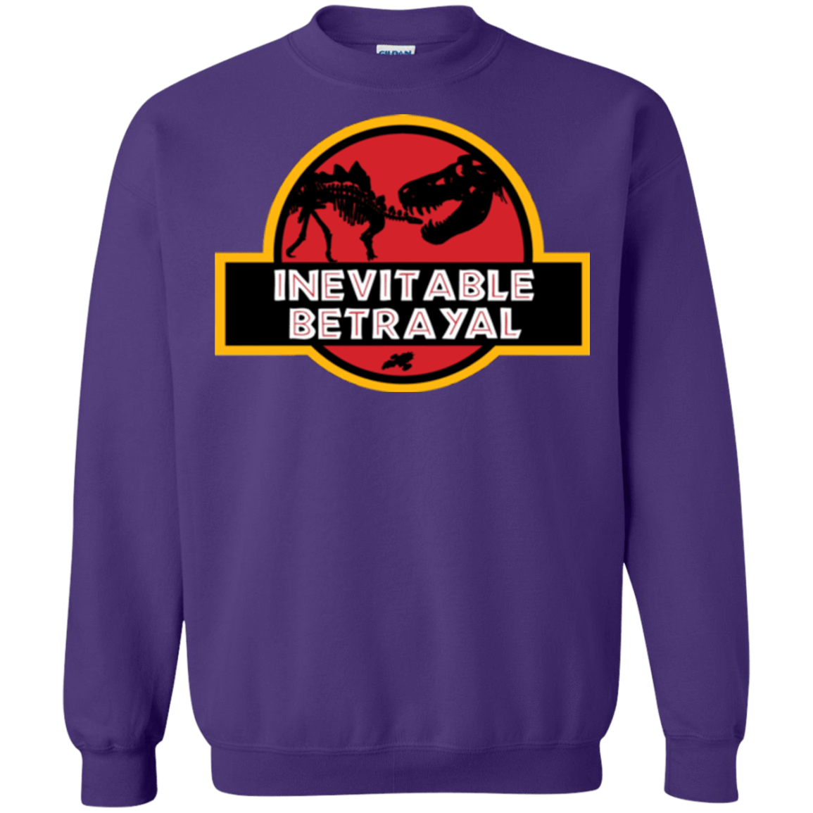 Sweatshirts Purple / Small JURASSIC BETRAYAL Crewneck Sweatshirt