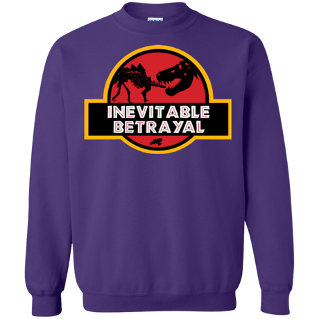 Sweatshirts Purple / Small JURASSIC BETRAYAL Crewneck Sweatshirt
