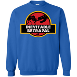Sweatshirts Royal / Small JURASSIC BETRAYAL Crewneck Sweatshirt