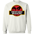 Sweatshirts White / Small JURASSIC BETRAYAL Crewneck Sweatshirt