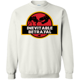 Sweatshirts White / Small JURASSIC BETRAYAL Crewneck Sweatshirt