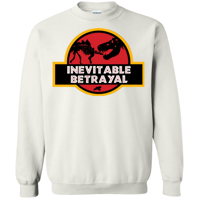 Sweatshirts White / Small JURASSIC BETRAYAL Crewneck Sweatshirt