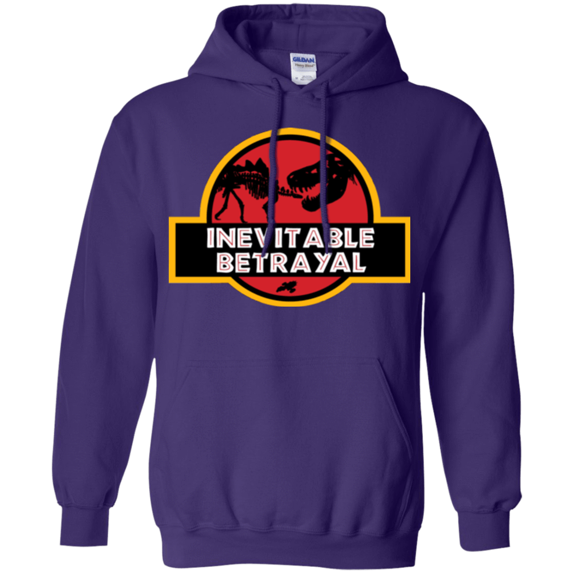 Sweatshirts Purple / Small JURASSIC BETRAYAL Pullover Hoodie