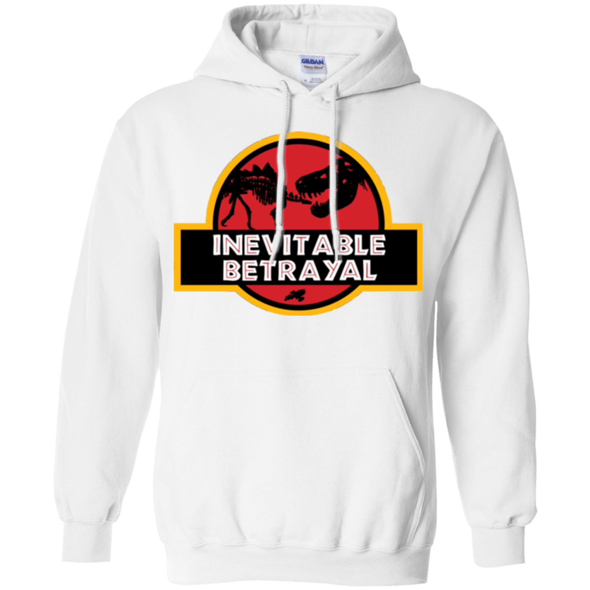 Sweatshirts White / Small JURASSIC BETRAYAL Pullover Hoodie