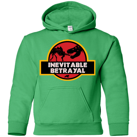 Sweatshirts Irish Green / YS JURASSIC BETRAYAL Youth Hoodie