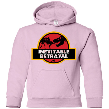 Sweatshirts Light Pink / YS JURASSIC BETRAYAL Youth Hoodie