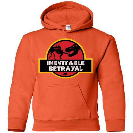 Sweatshirts Orange / YS JURASSIC BETRAYAL Youth Hoodie