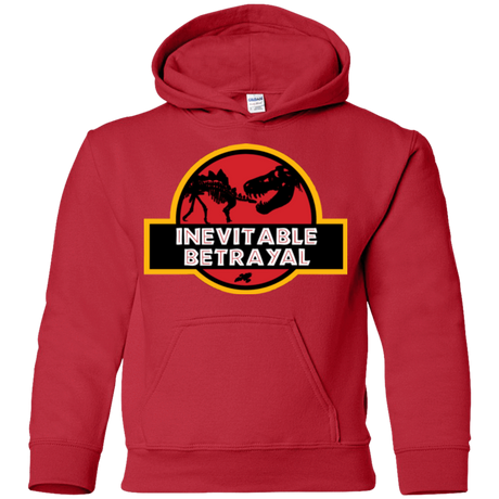 Sweatshirts Red / YS JURASSIC BETRAYAL Youth Hoodie