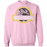 Sweatshirts Light Pink / Small Jurassic Power Black Crewneck Sweatshirt