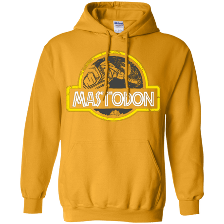 Sweatshirts Gold / Small Jurassic Power Black Pullover Hoodie