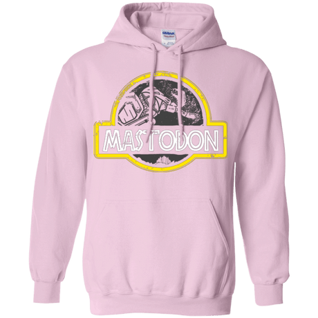 Sweatshirts Light Pink / Small Jurassic Power Black Pullover Hoodie