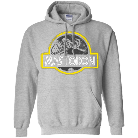 Sweatshirts Sport Grey / Small Jurassic Power Black Pullover Hoodie
