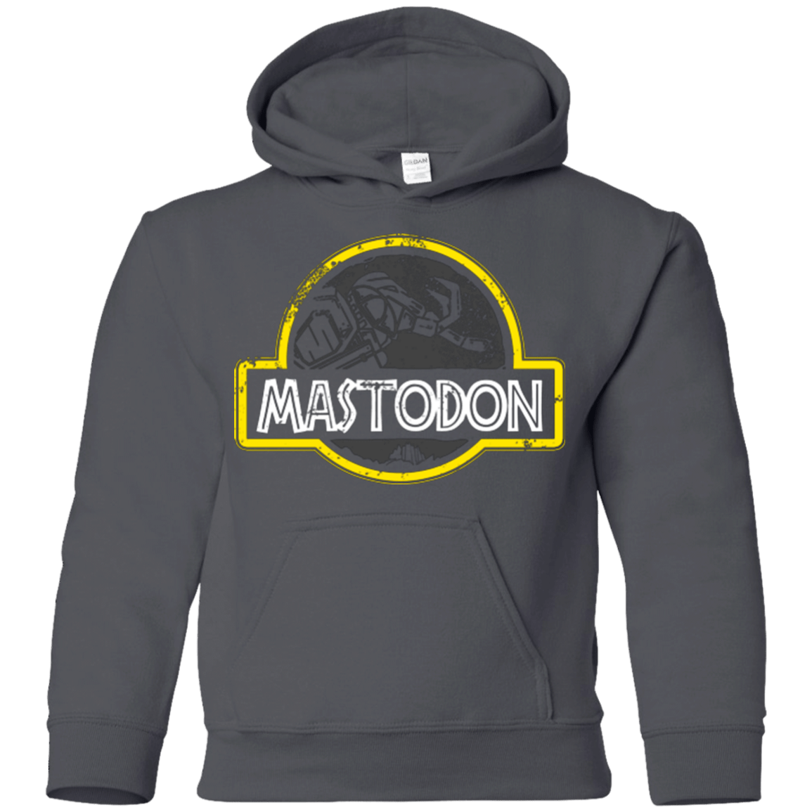 Sweatshirts Charcoal / YS Jurassic Power Black Youth Hoodie