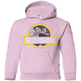Sweatshirts Light Pink / YS Jurassic Power Black Youth Hoodie